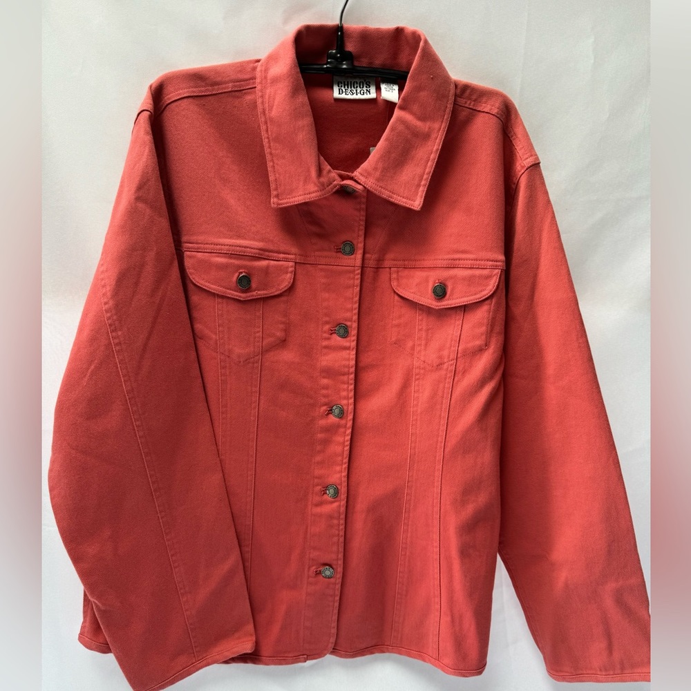 Vintage Chico’s women’s denim top